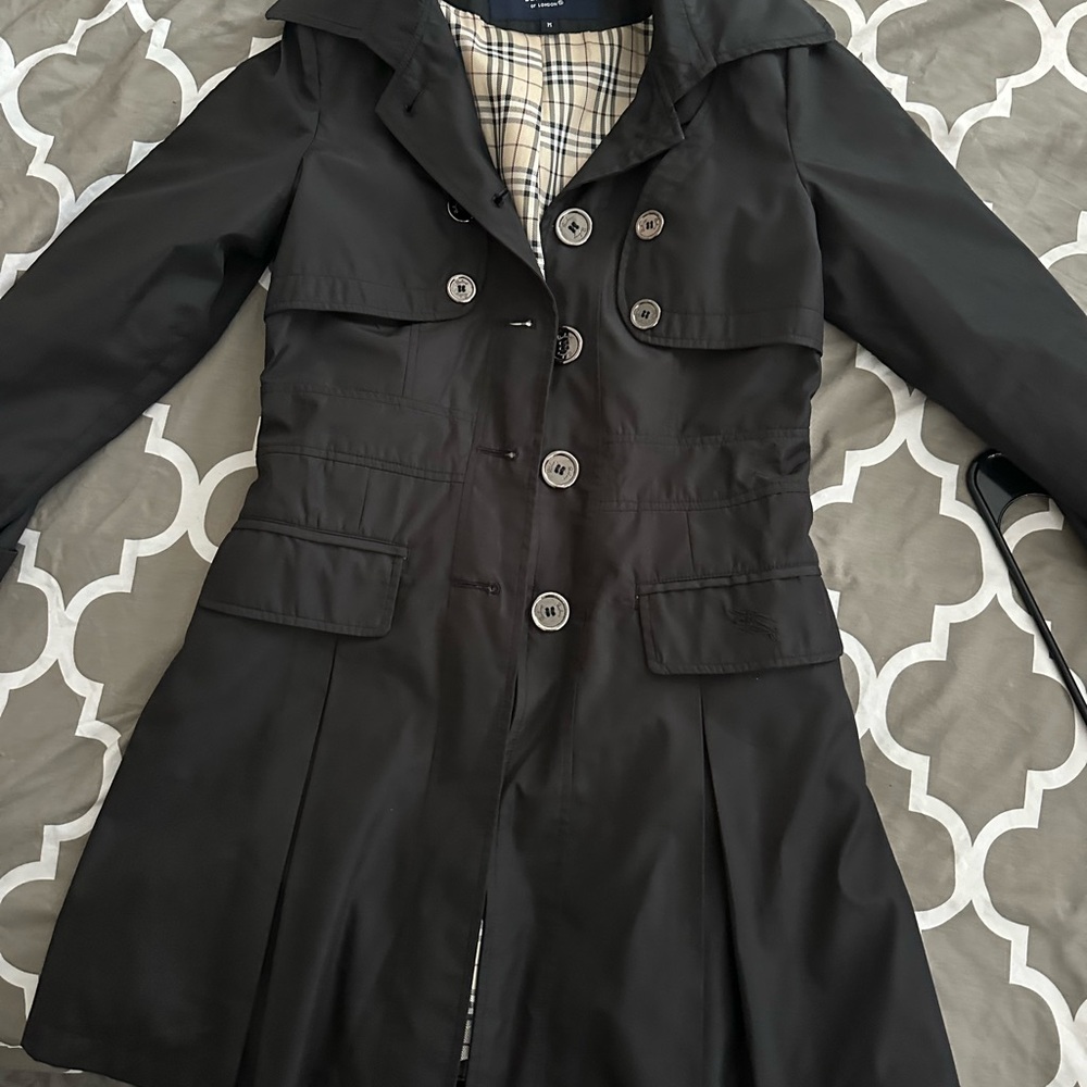 Burberry Black Trench Coat